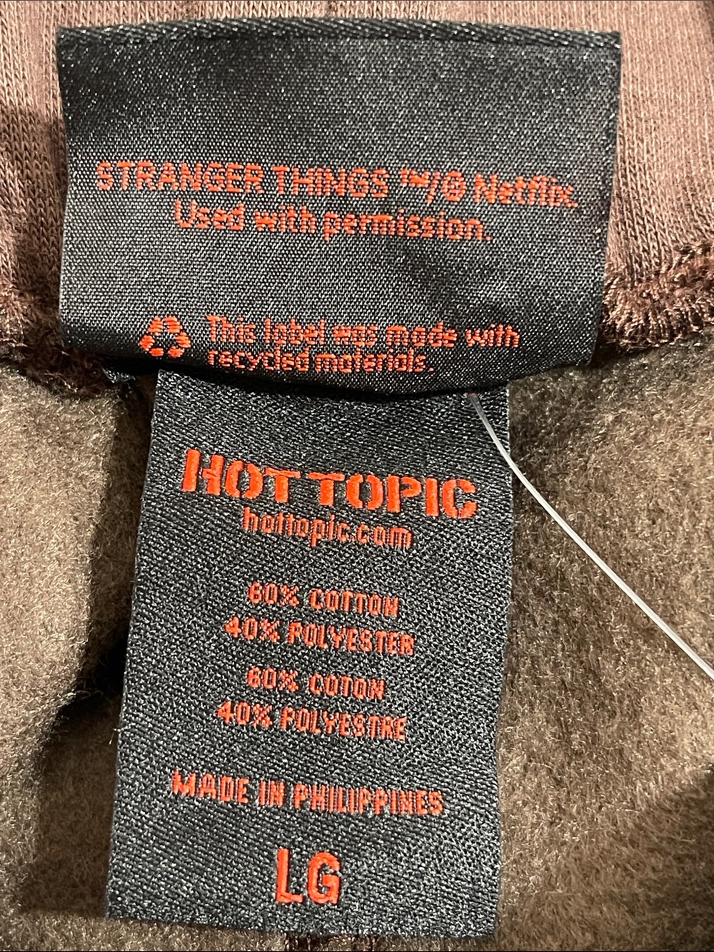 Stranger Things Demogorgon Camouflage Cargo Jogger Sweatpants Size Large NEW - Picture 10 of 13